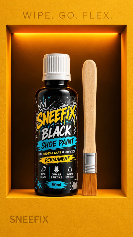 Black Shoe Paint